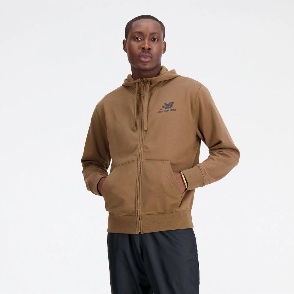 Pánska bunda New Balance MJ31536DHE – hnedé