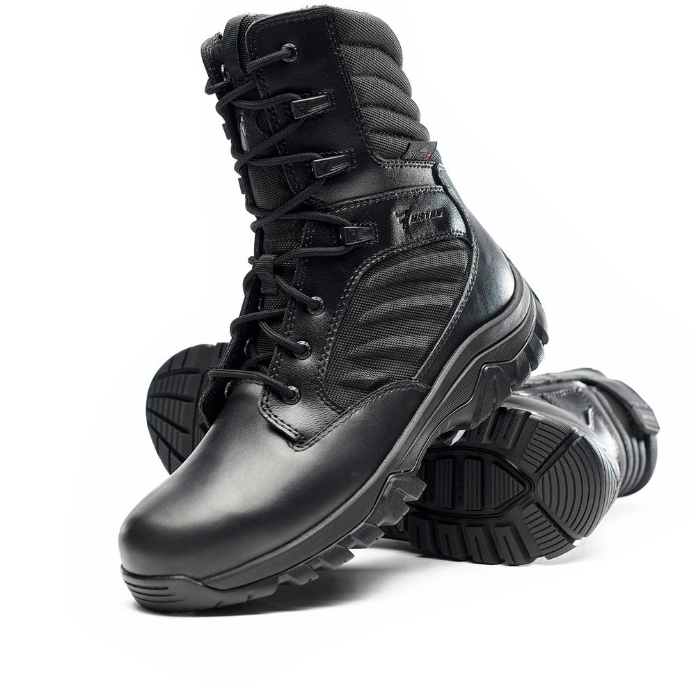 Topánky Bates GX X2 Tall Side Zip 03882 - čierne