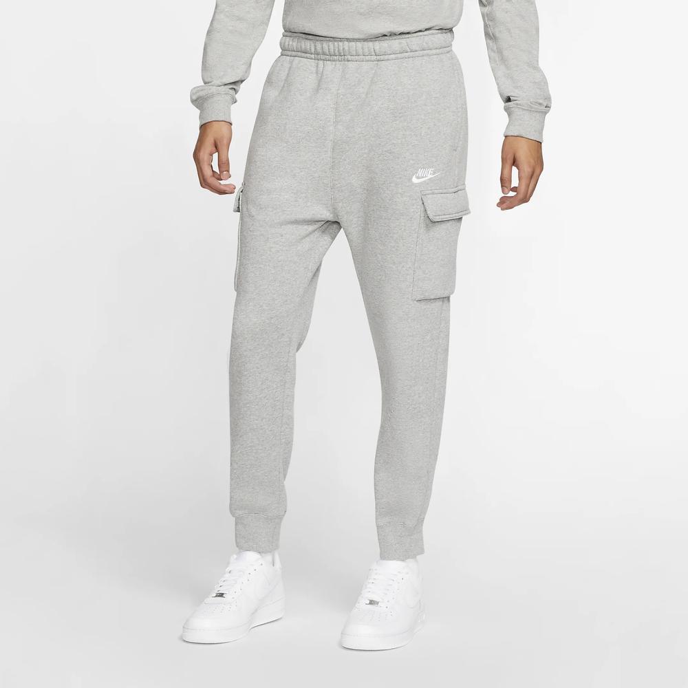 Nohavice Nike Sportswear Club Fleece CD3129-063 - šedý