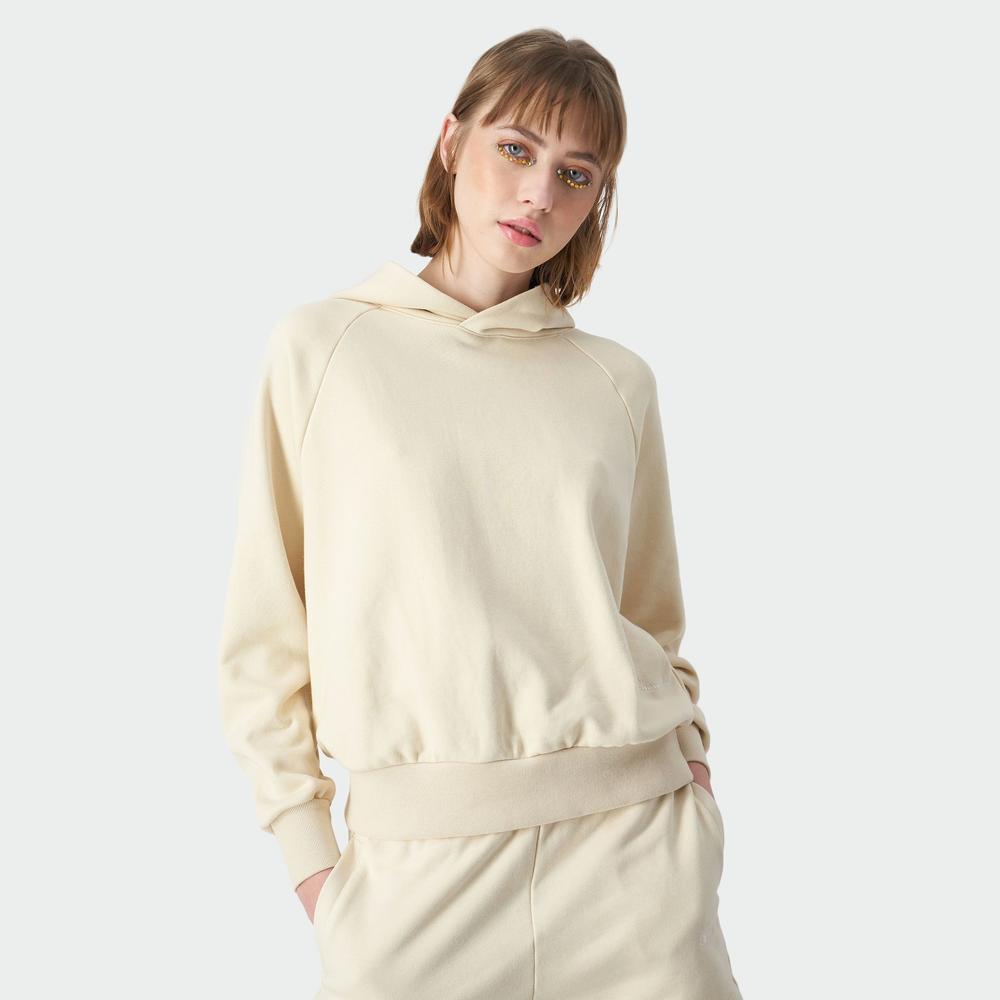 Blúza Champion Eco-Friendly Organic Cotton Hoodie 116215-YS015 - béžové