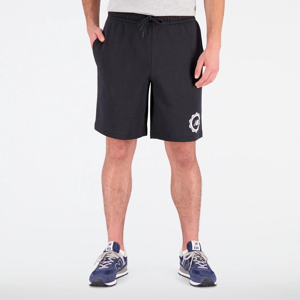 Pánske šortky New Balance MS31903BK – čierne