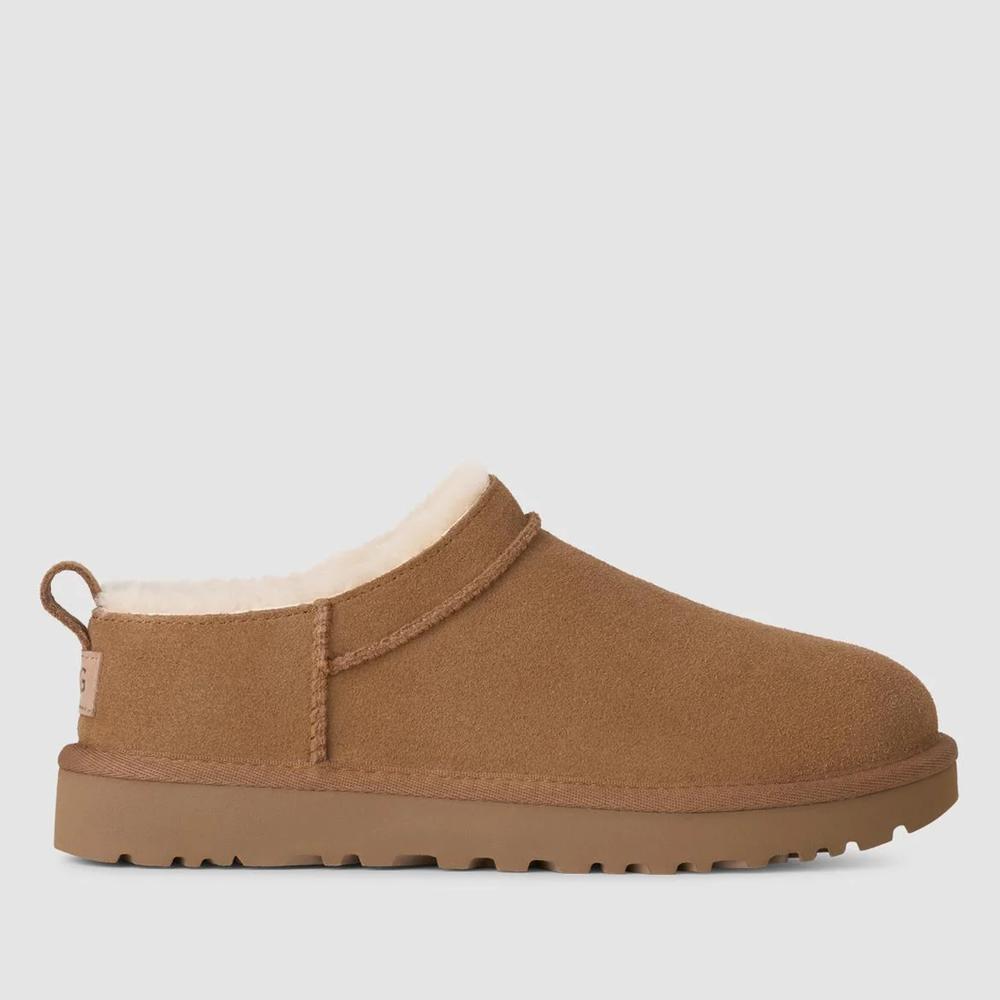 Topánky dámske Ugg Classic Micro Boot 1173891-CHE - hnedé