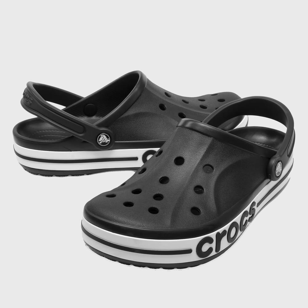 Klapky Crocs Bayaband Clog 205089-066 - čierne
