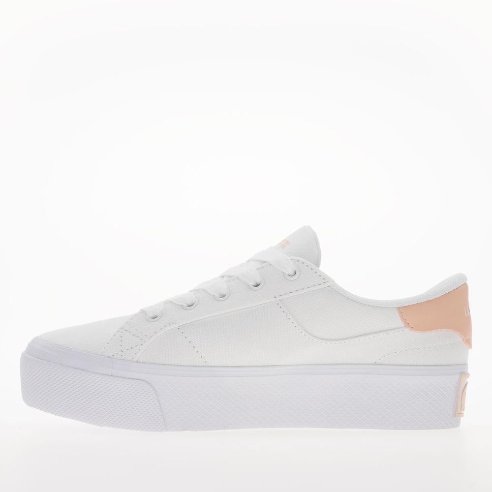 Topánky Lacoste Ziane Platform 125 1 CFA 749CFA0017-1Y9 - biele