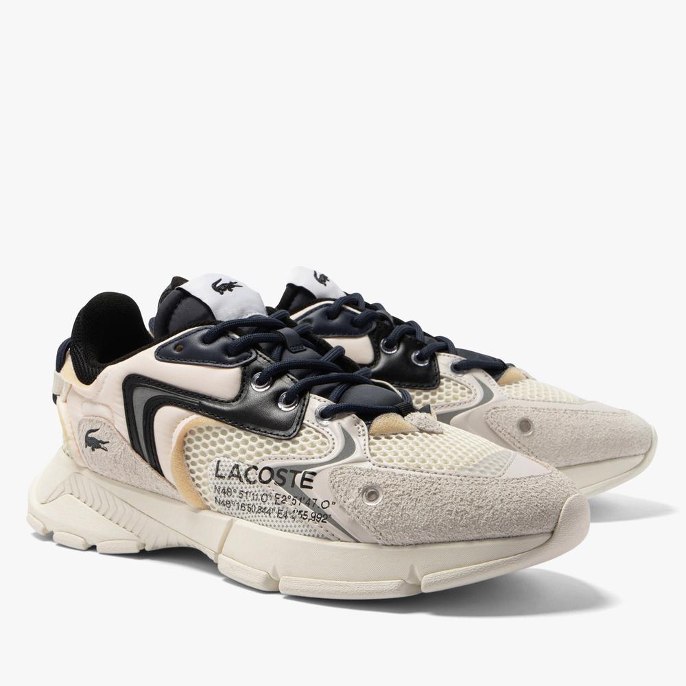 Topánky Lacoste L003 Neo 123 1 SMA 745SMA0001-2G9 - béžové