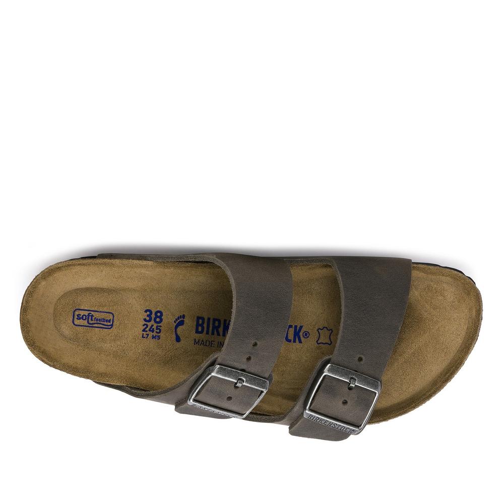 Klapky unisex Birkenstock Arizona SFB 552801 - šedý