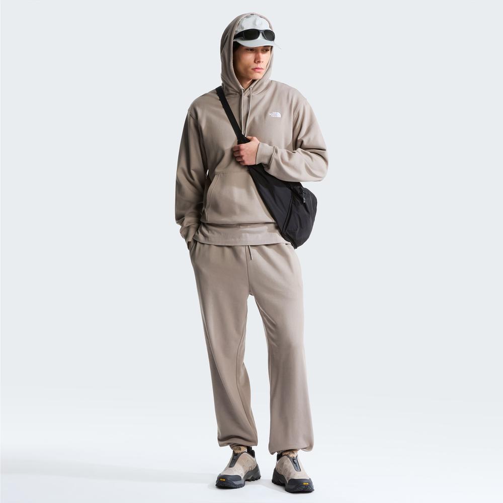 Mužský blúza The North Face Essential Terry Simple Dome 0A8FX92MB1 - šedý