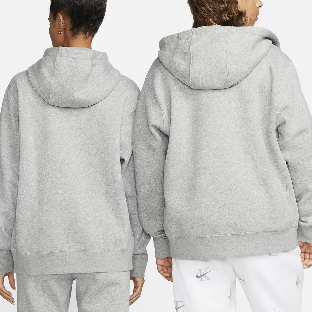 Blúza Nike Nsw Club Hoodie Fz BV2645-063 - šedý