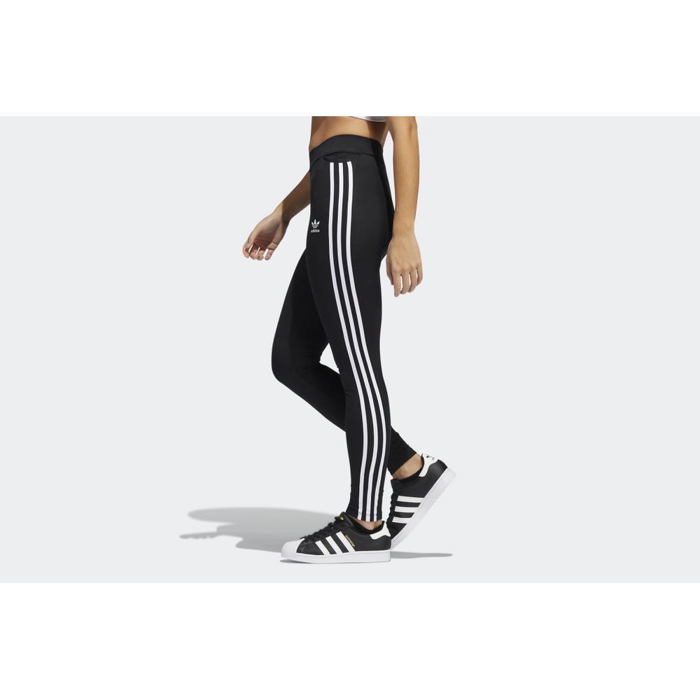Legíny adidas Originals Adicolor Classics 3-Stripes Tights HD2350 - čierne