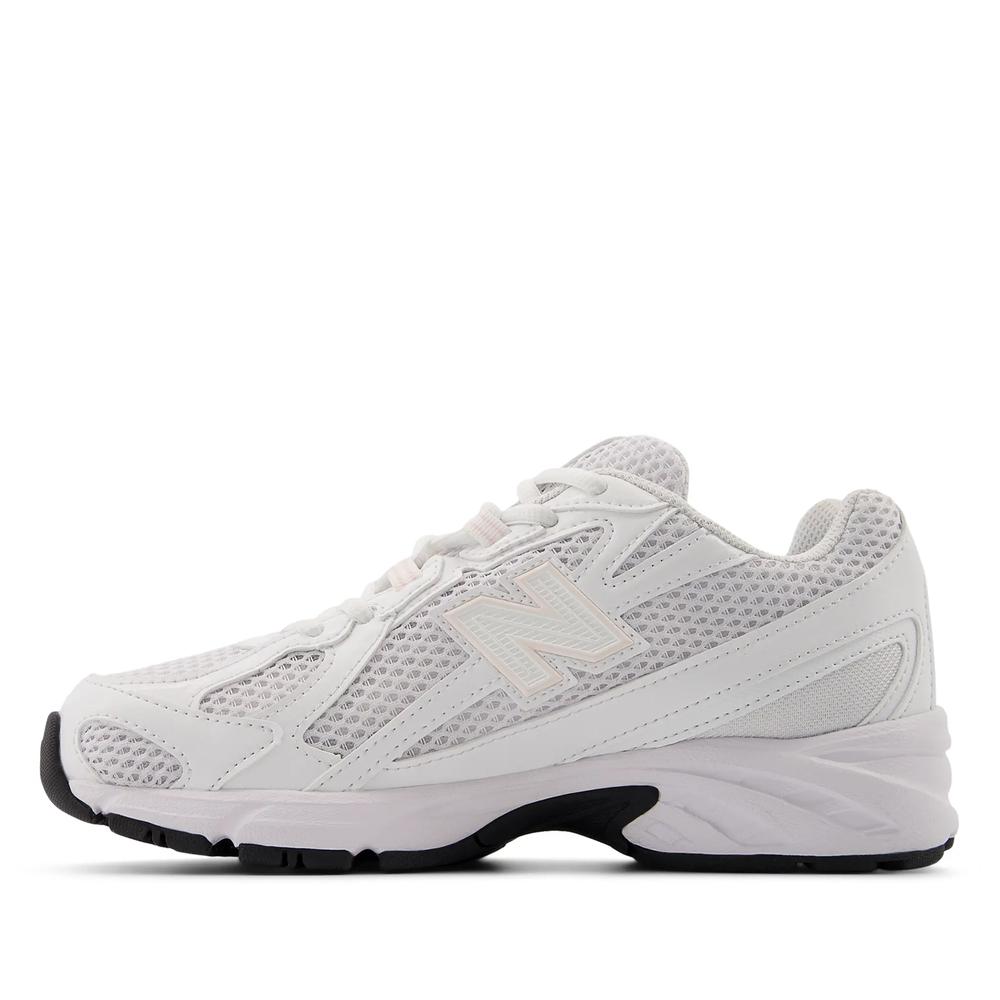 Detské topánky New Balance GR740PK - biele