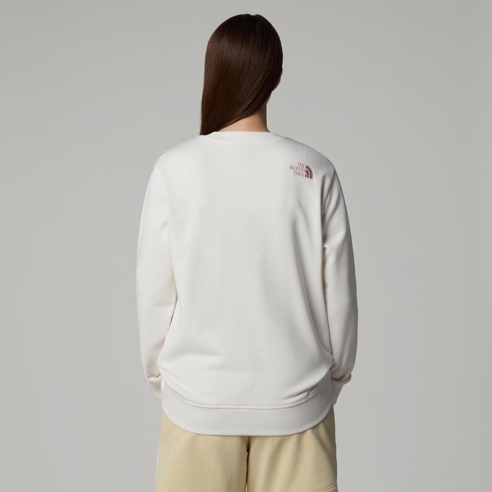 Dámske blúza The North Face Drew Peak Light Crew 0A8C1EATW1 - biele