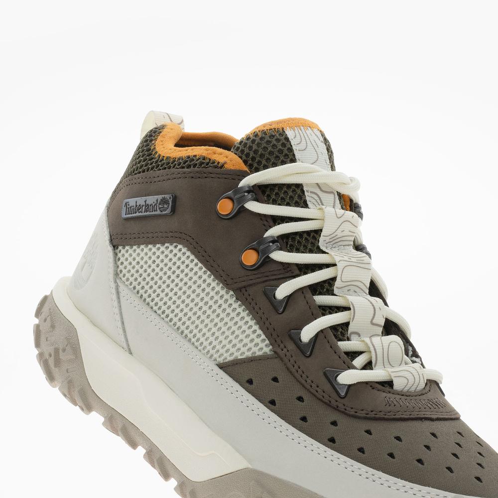 Topánky pánske Timberland Greenstride Motion 6 Mid Lace TB0A6CW1EM51 - viacfarebné