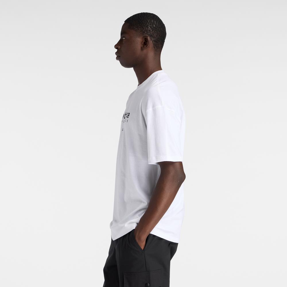 Pánske tričko New Balance MT61D0U5WT - biele