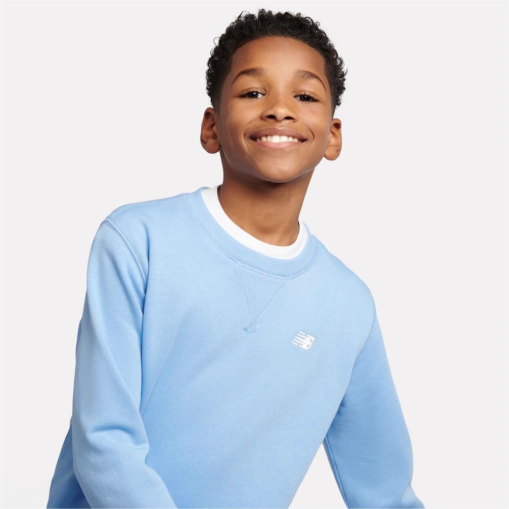 Dětské mikina New Balance LAKB0055ELE - modré