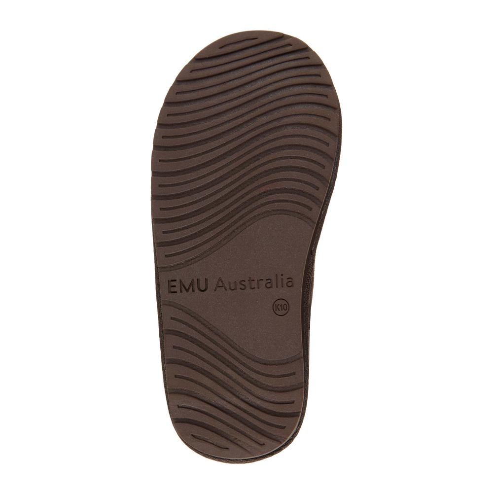 Detské topánky Emu Australia Wallaby Mini Teens T10103CHOC - hnedé