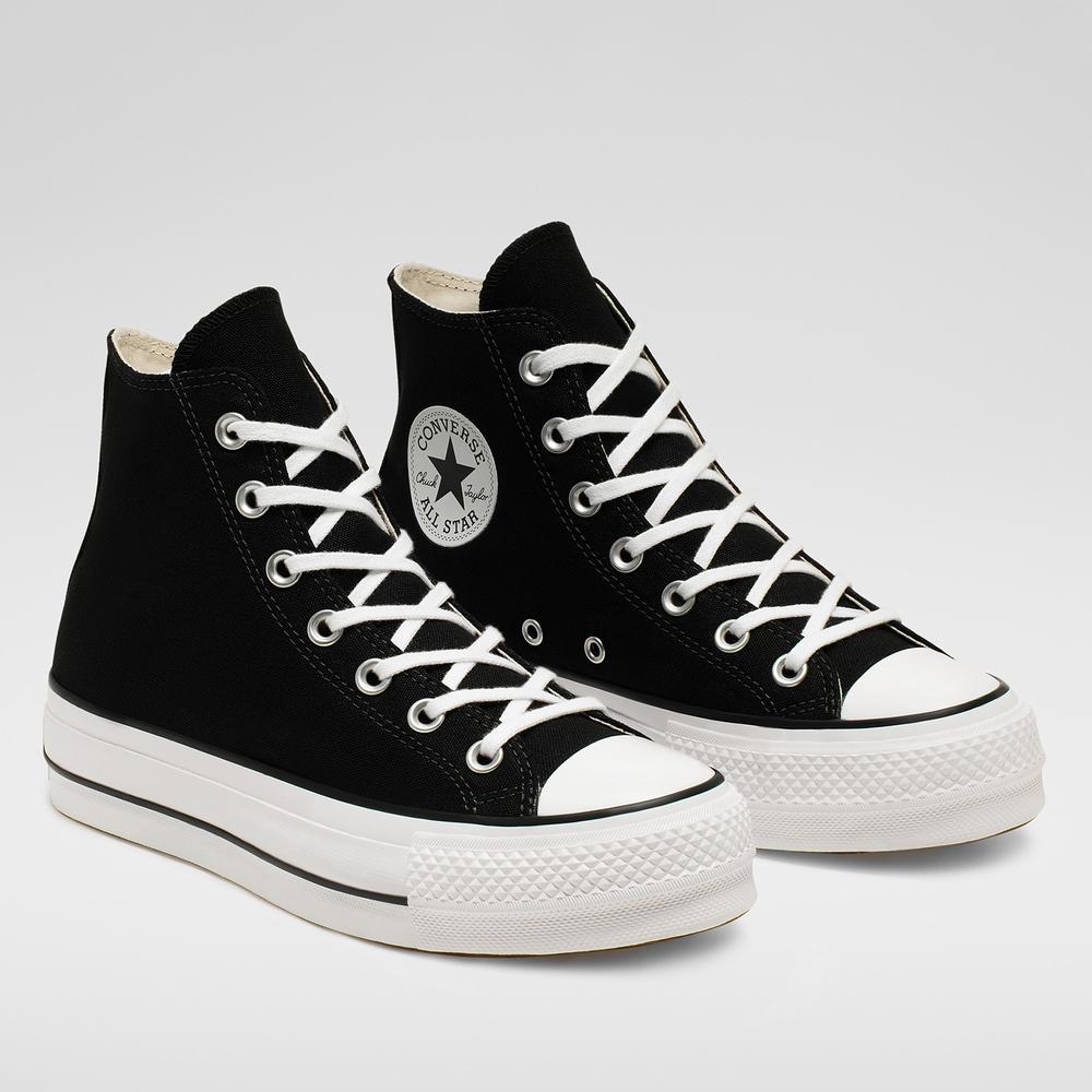 Topánky Converse Chuck Taylor All Star Lift Platform Canvas 560845C - čierne