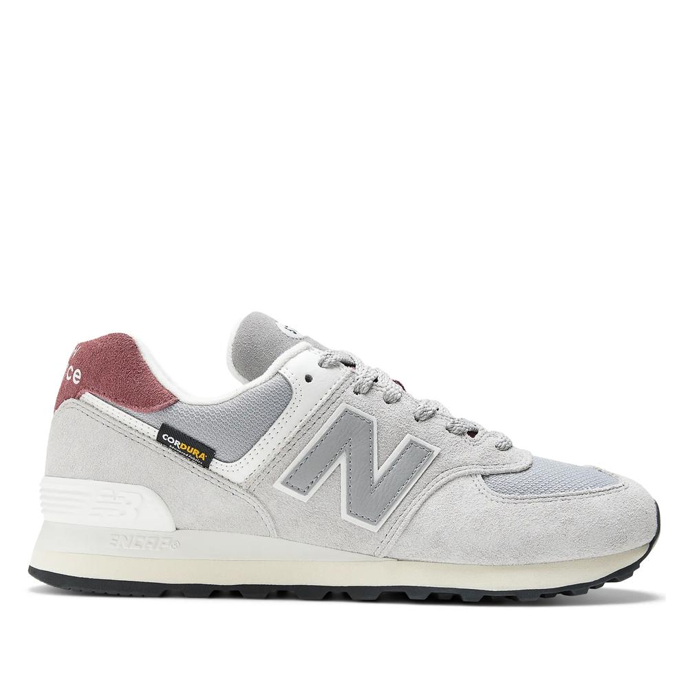 Pánske topánky New Balance U574KBR - šedý