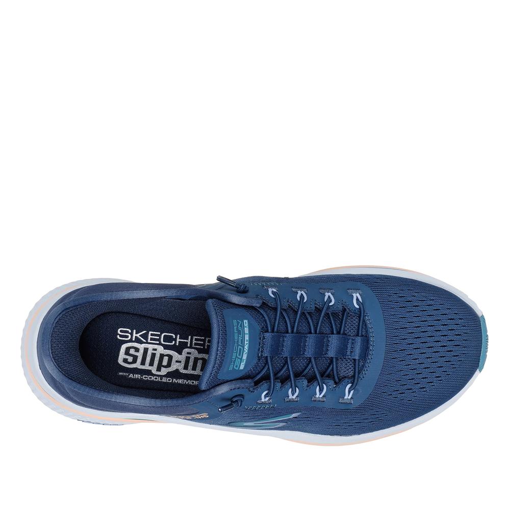 Dámske topánky Skechers Go Run Elevate 2.0 - Banyan 129006NVTL - tmavomodré