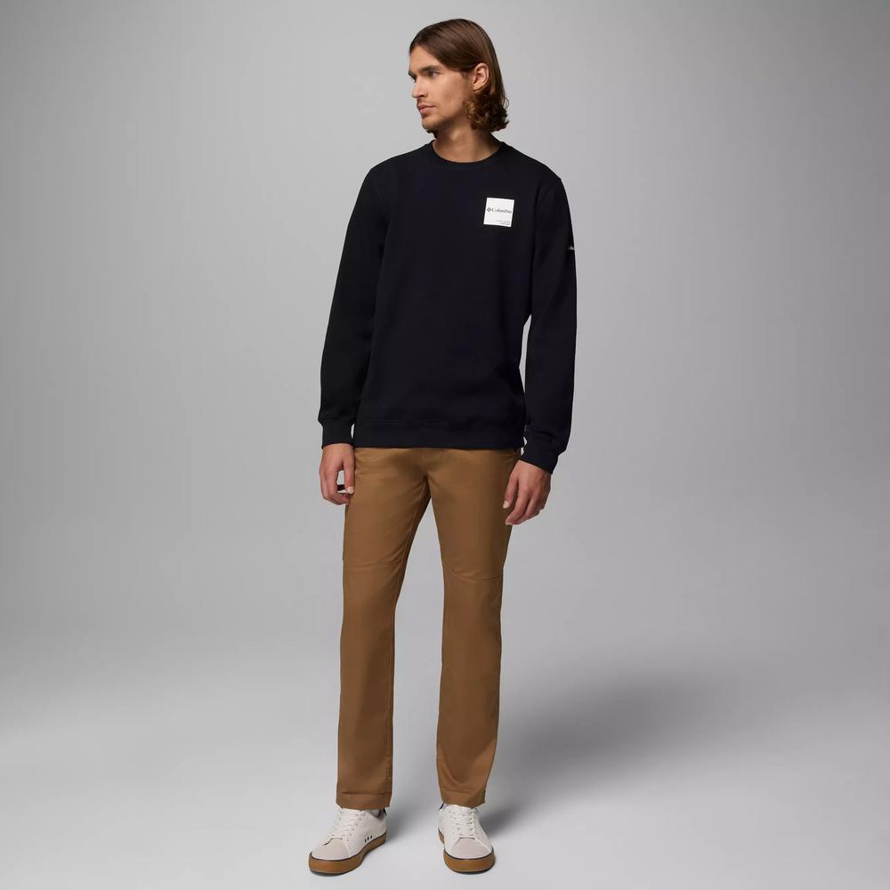 Mužský mikina Columbia Trek Crew 1957933019 - čierne