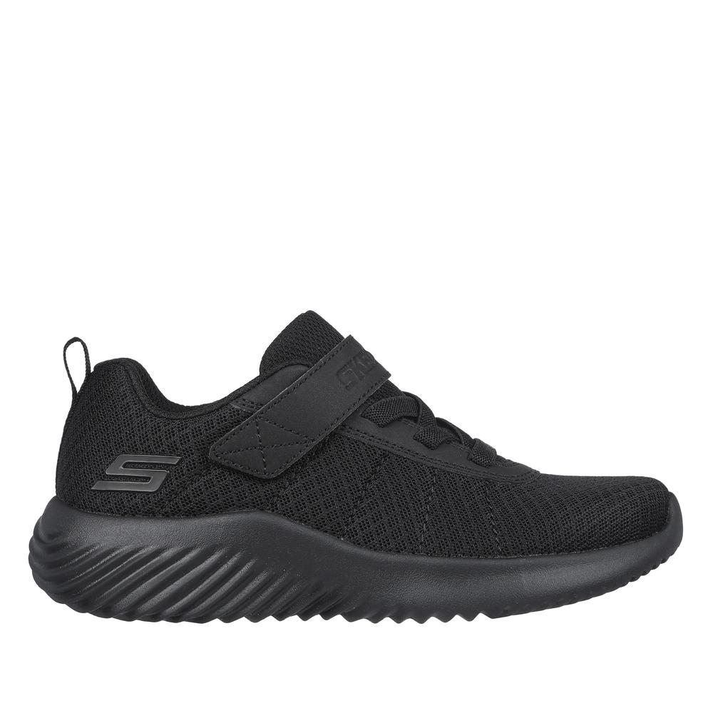 Detské topánky Skechers Bounder Baronik 403744LBBK - čierne