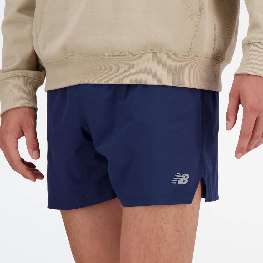 Pánske šortky New Balance MS41286NNY - tmavomodré
