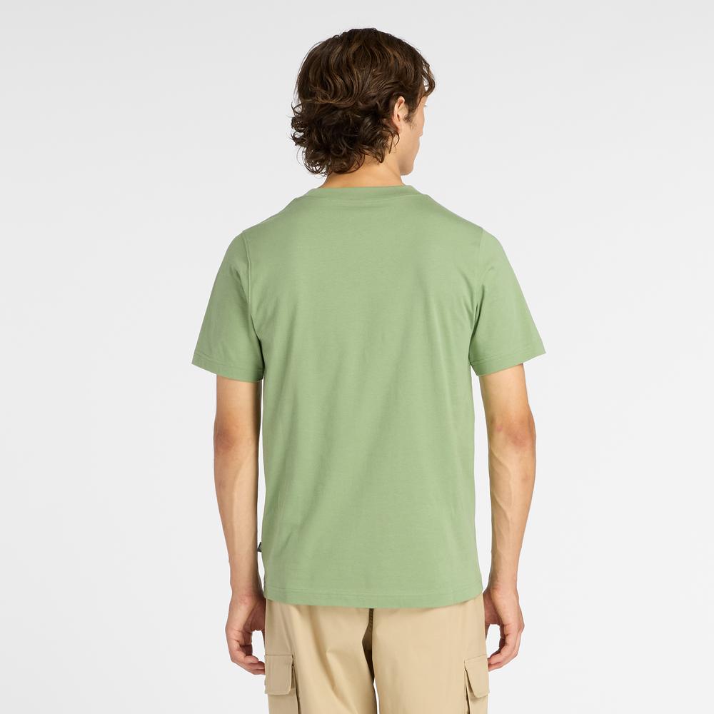 Pánske tričko New Balance MT61778SAAR - zelené