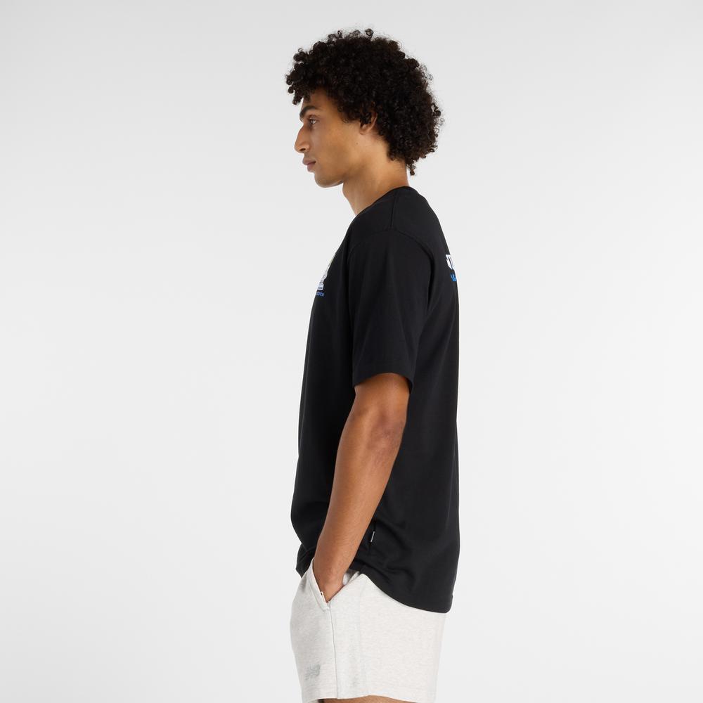 Pánske tričko New Balance MT61I5BMBK - čierne