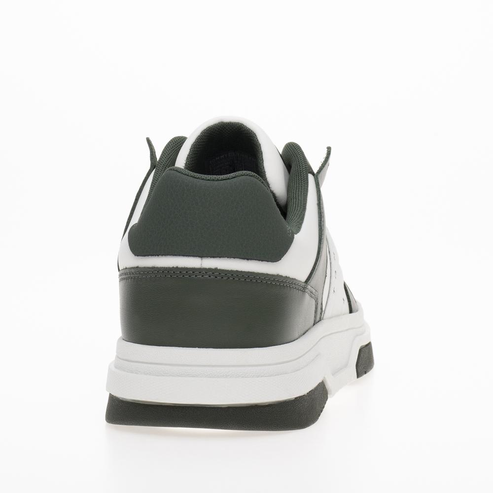 Topánky Tommy Jeans TJM Leather Cupsole 2.0 EM0EM01283-0K4 - biele
