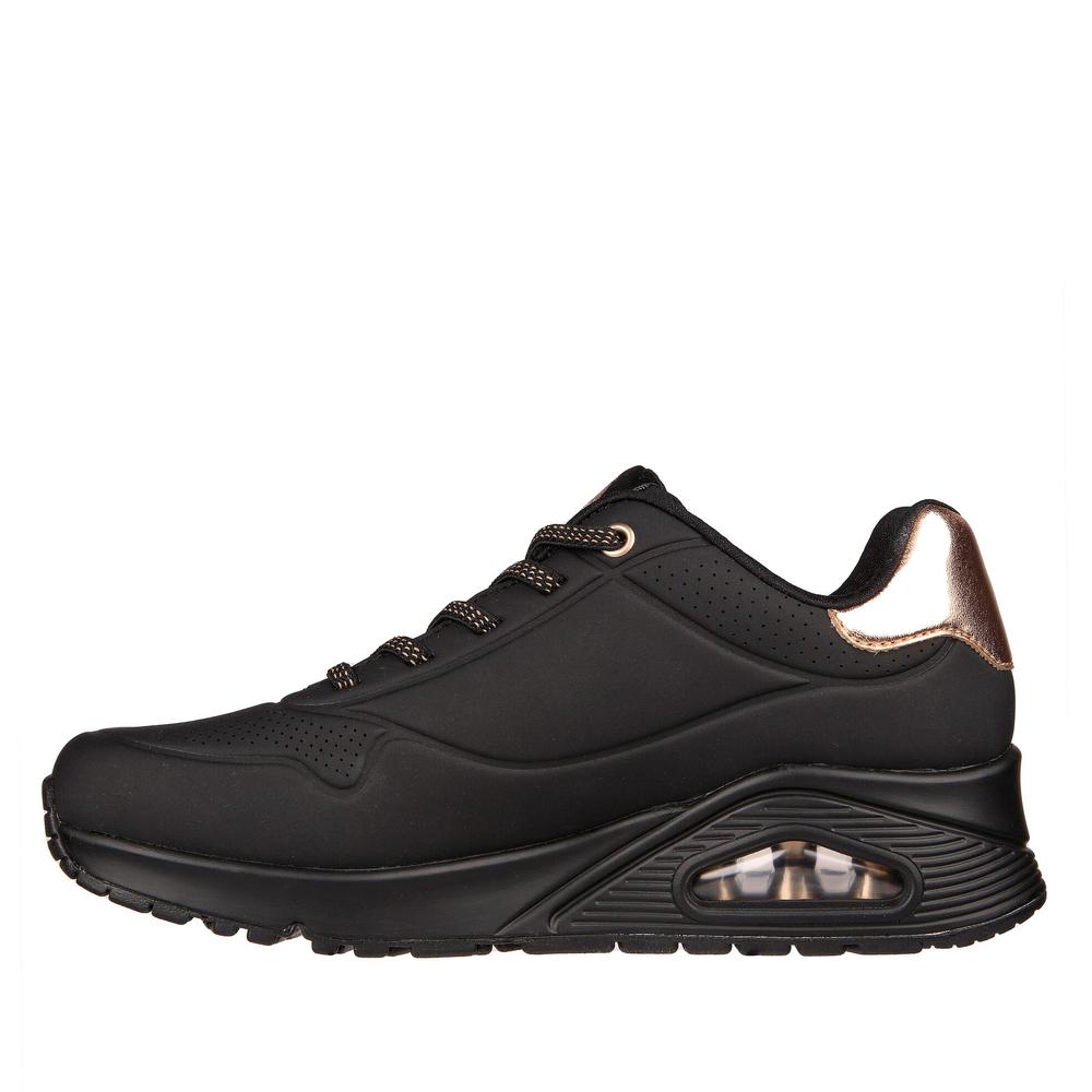 Topánky Skechers Uno Shimmer Away 155196BBK - čierne