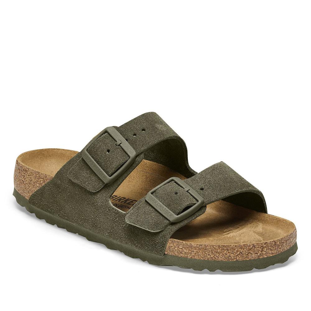 Klapky pánske Birkenstock Arizona 1025657 - zelené