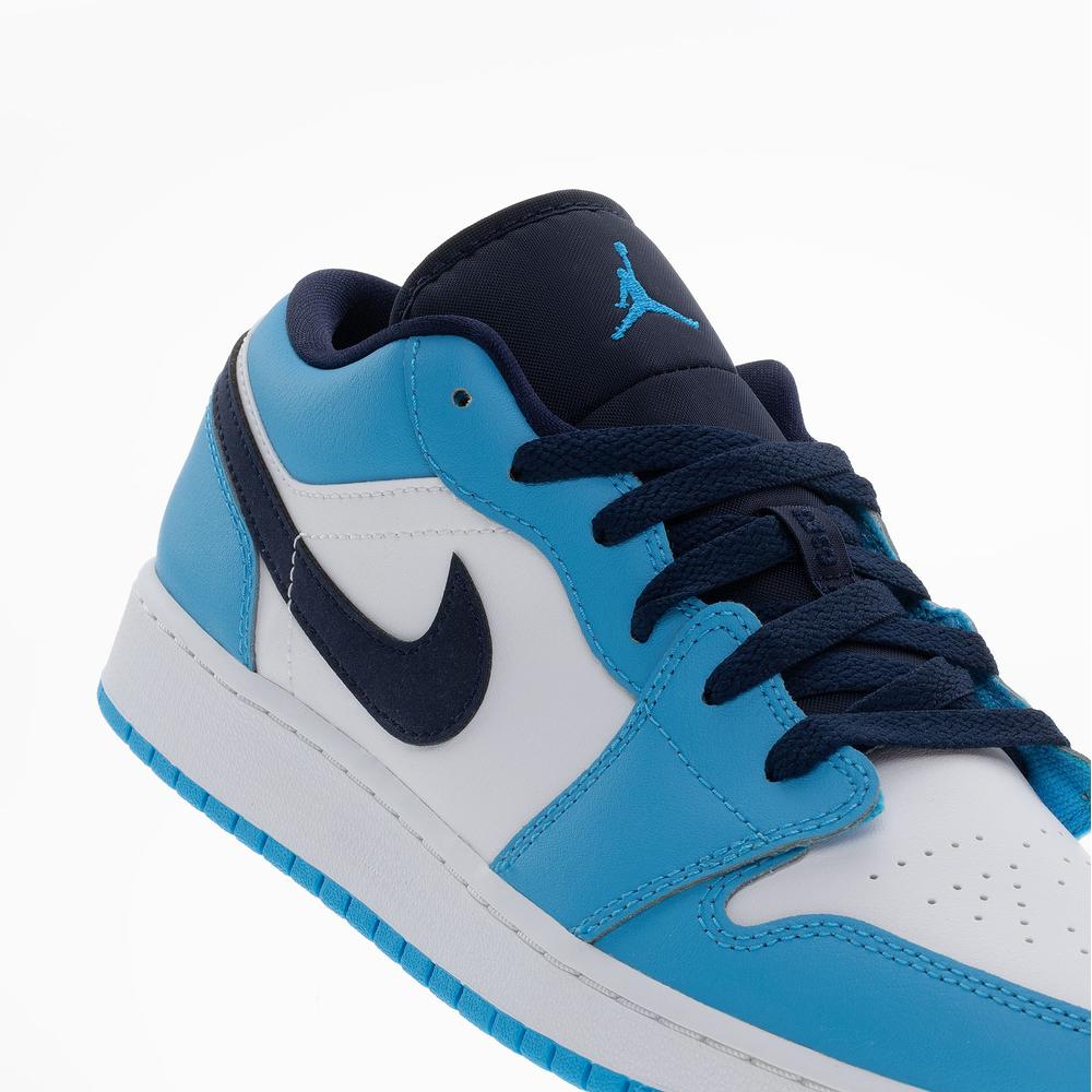 Detské topánky Air Jordan 1 Low 553560-144 - modré