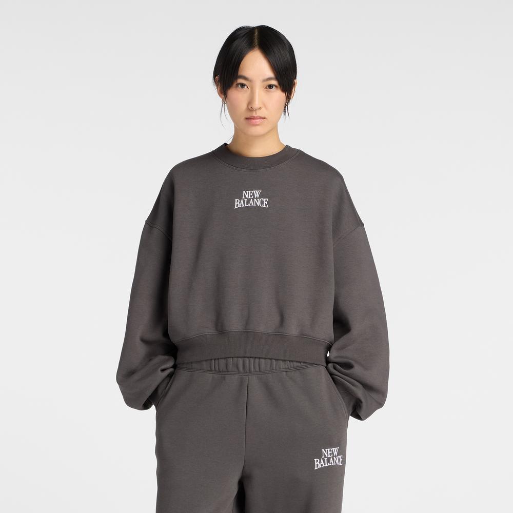 Dámská bunda New Balance WT61935IABR - šedý