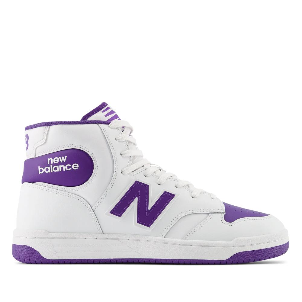 Topánky unisex New Balance BB480SCE – biele