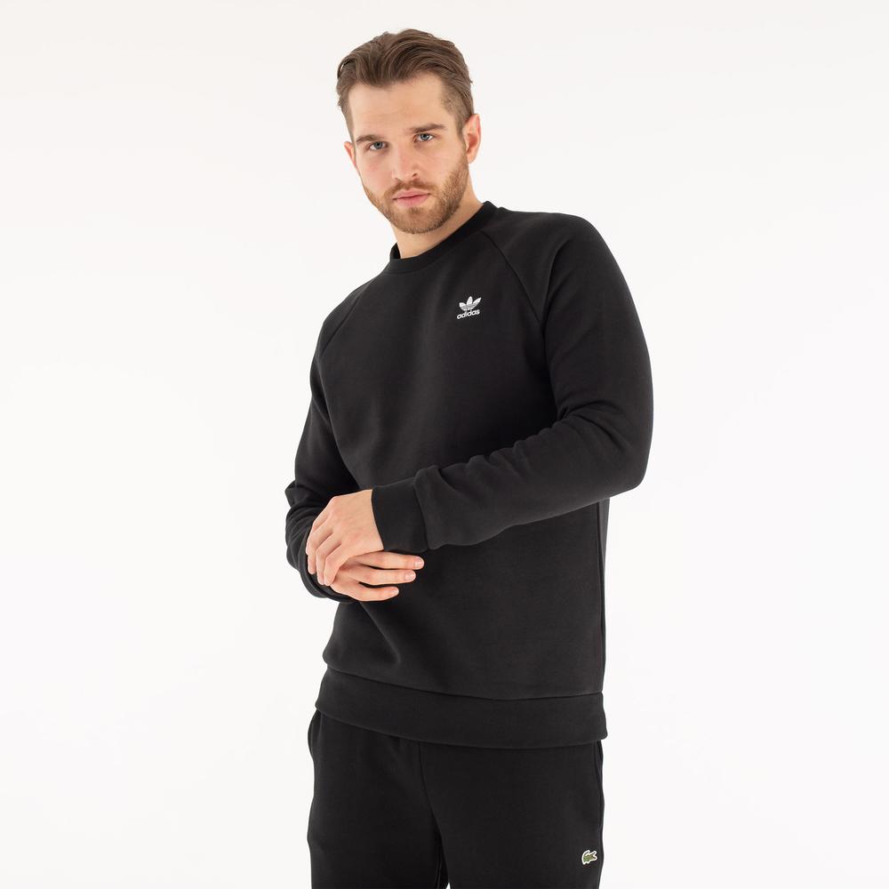 Blúza adidas Adicolor Essentials Trefoil Crewneck H34645 - čierne