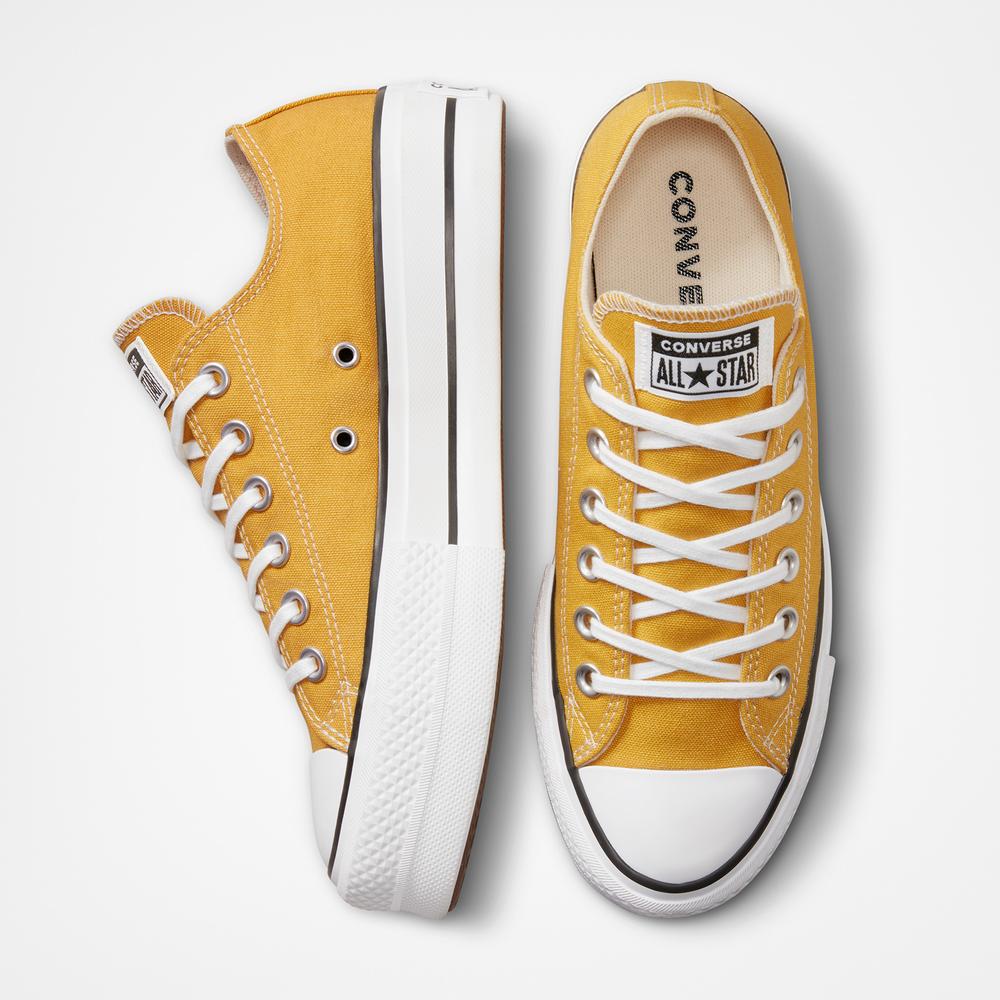 Topánky Converse Chuck Taylor All Star Lift Seasonal A03057C - žltá