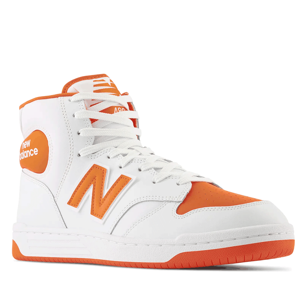 Topánky unisex New Balance BB480SCA – biele
