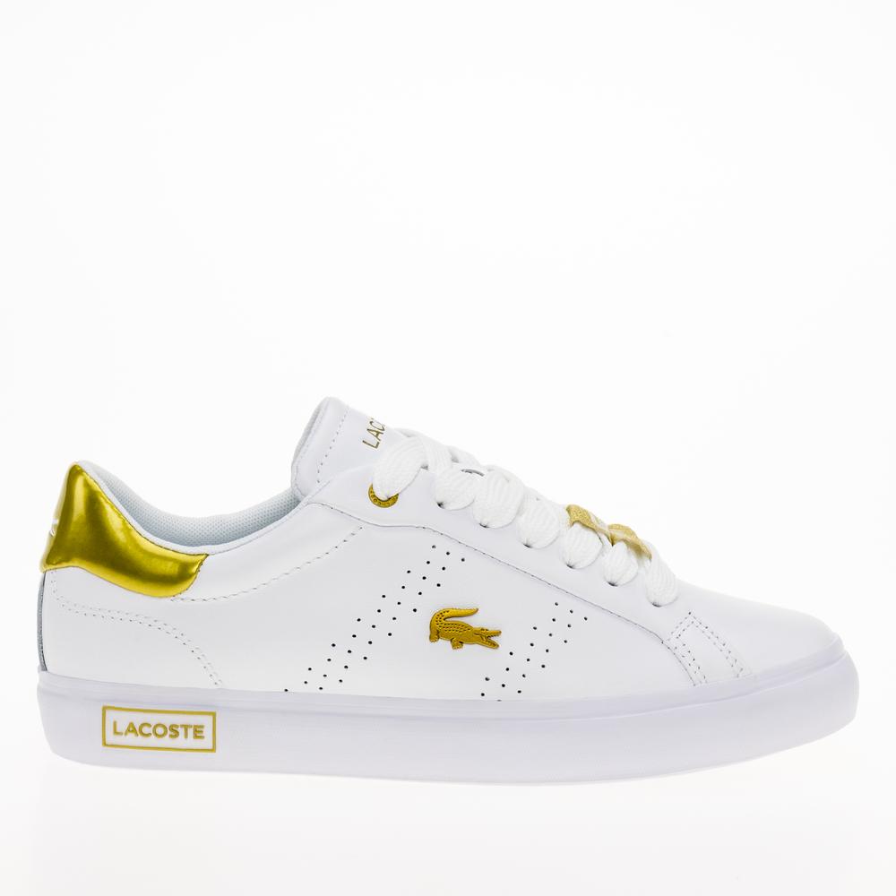 Topánky Lacoste Powercourt 2.0 745SFA0034-216 - biele