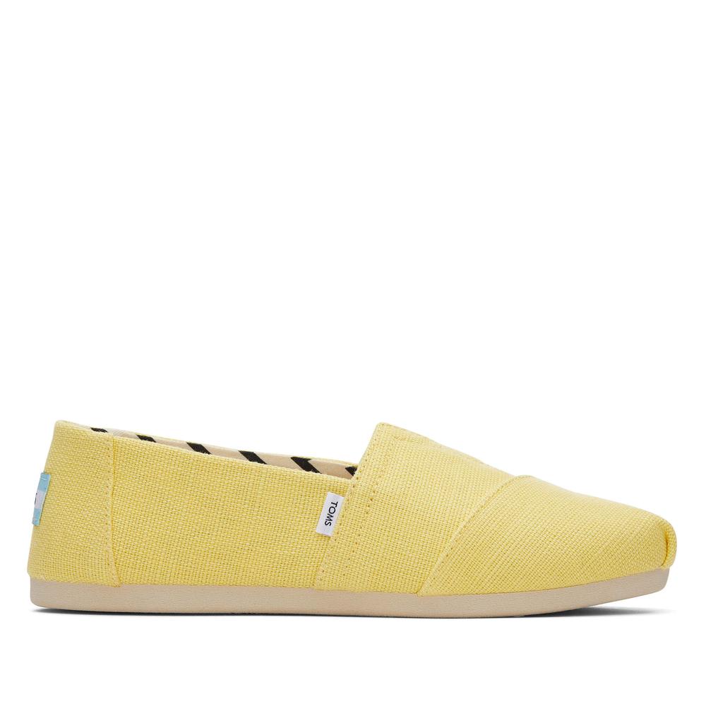 Topánky Toms Alpargata Heritage Canvas 10019633 - žltá