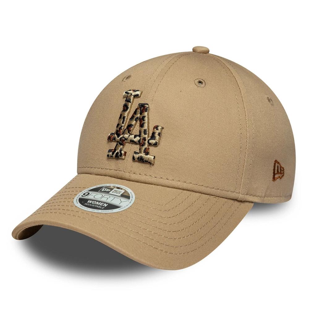 Dámská Čiapka New Era LA Dodgers MLB Animal Infill 9FORTY 60771742 - béžové