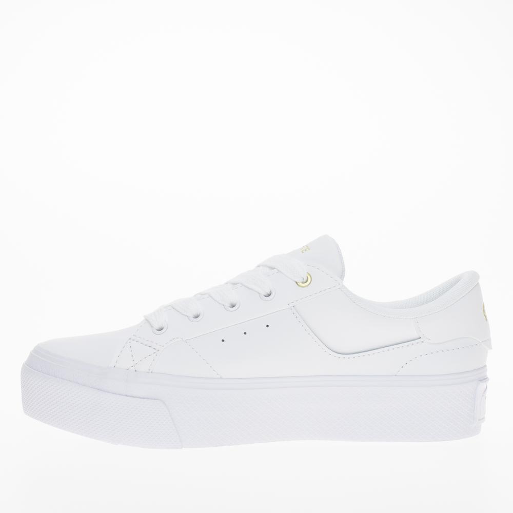 Topánky Lacoste Ziane Platform 124 2 CFA 747CFA0005-216 - biele
