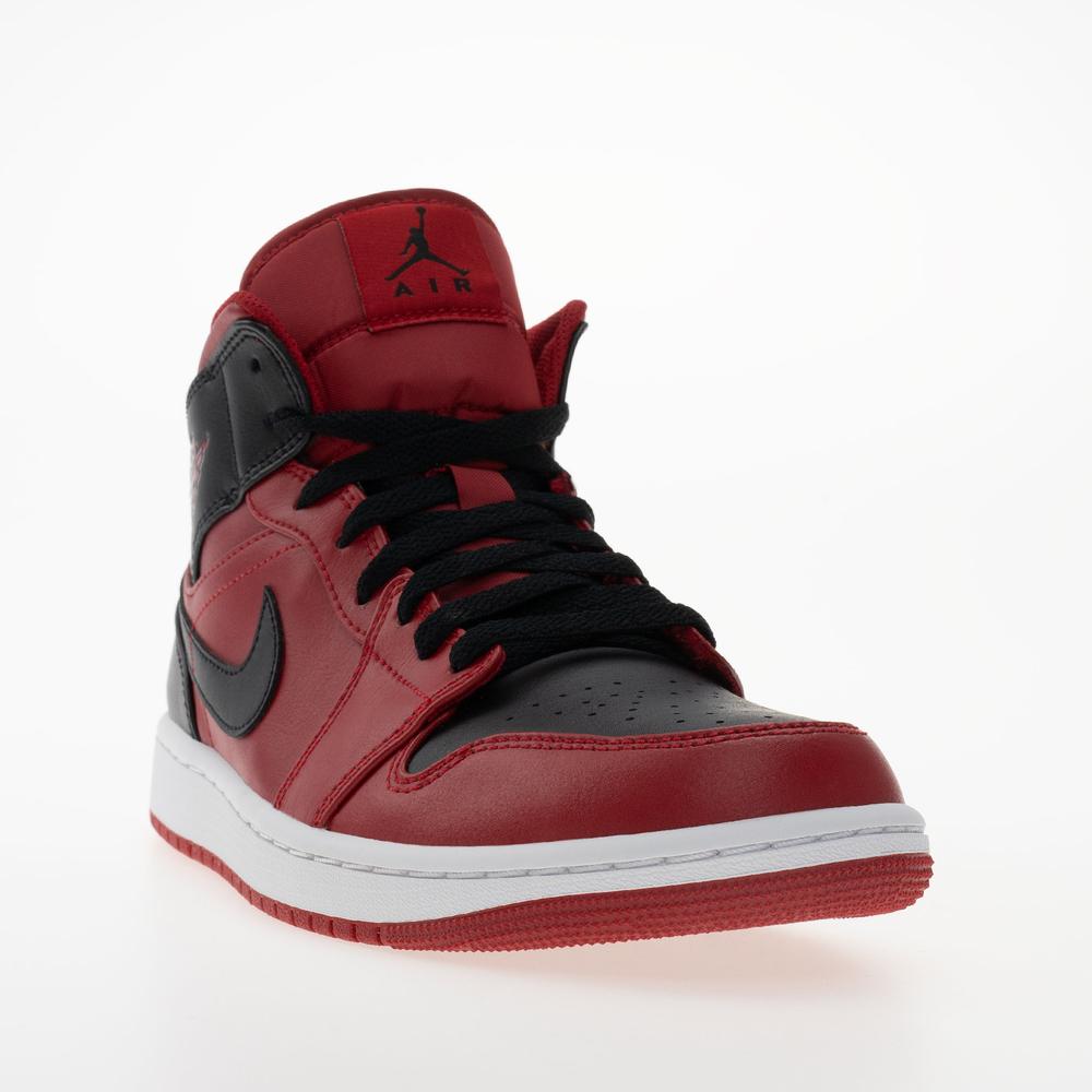 Pánske topánky Air Jordan 1 MID 554724-660 - červené