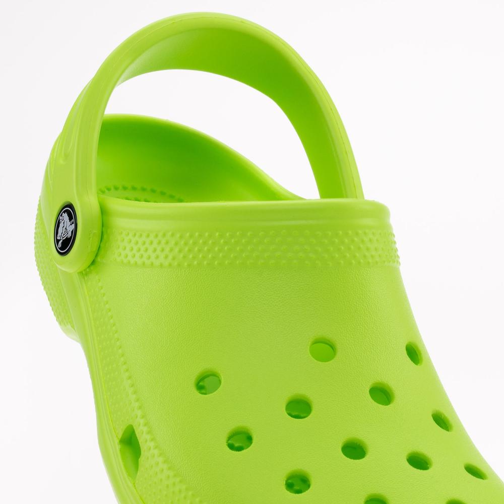Klapky Crocs Classic Clog 206991-3UH - zelené