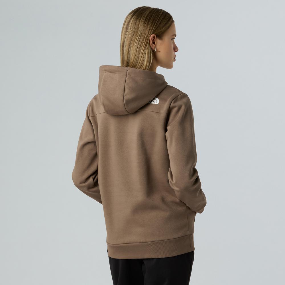 Dámská blúza The North Face Simple Dome 0A89EYBOW1 - hnedé