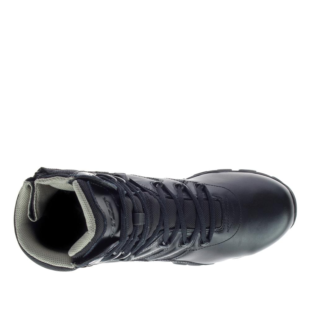 Topánky Bates 8 Delta Side Zip E02368 - čierne