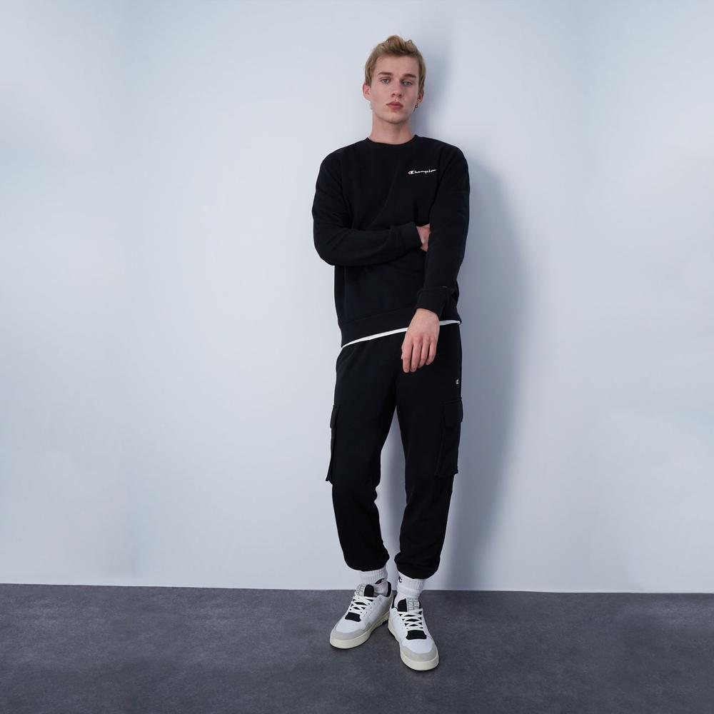 Nohavice Champion C Logo Cargo Joggers 219898-KK001 - čierne