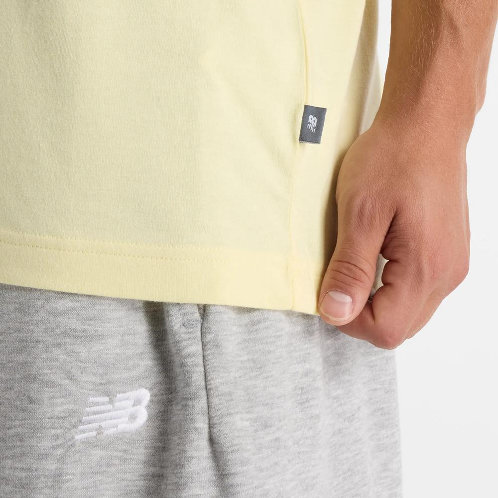 Pánske tričko New Balance MT51920PRC - žltá