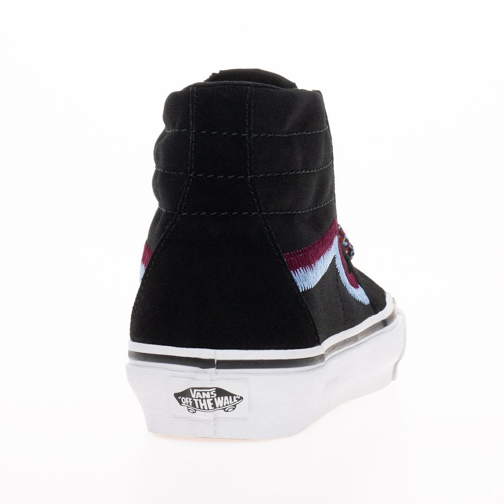 Topánky Vans Sk8-Hi Tapered Embroidery VN0009QPBMA1 - čierne
