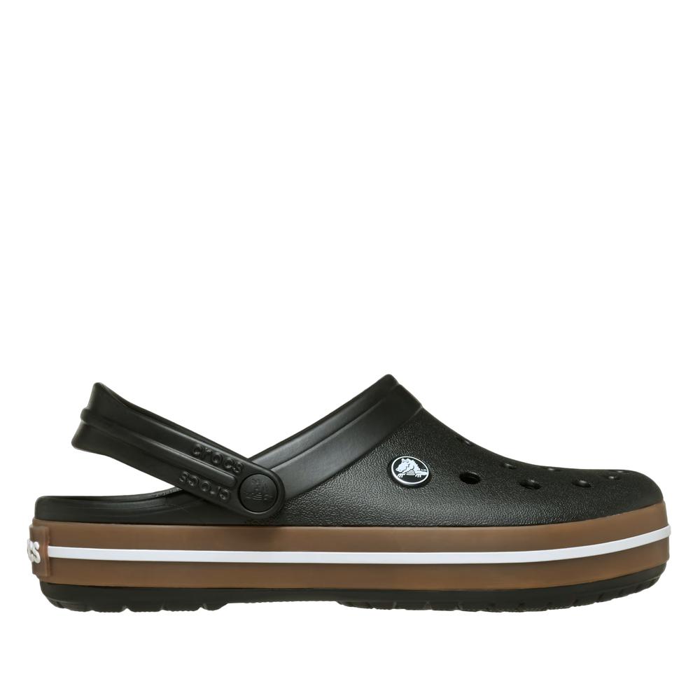 Klapky pánske Crocs Crocband Gum Clog 212756-001 - čierne