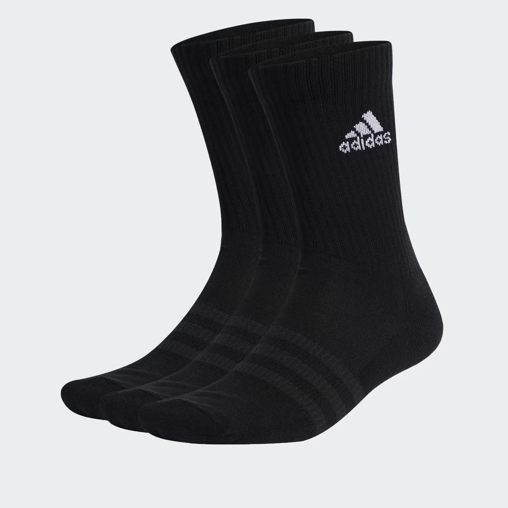 Ponožky adidas Sportswear Cushioned Crew Socks 3 Pairs IC1310 - čierne