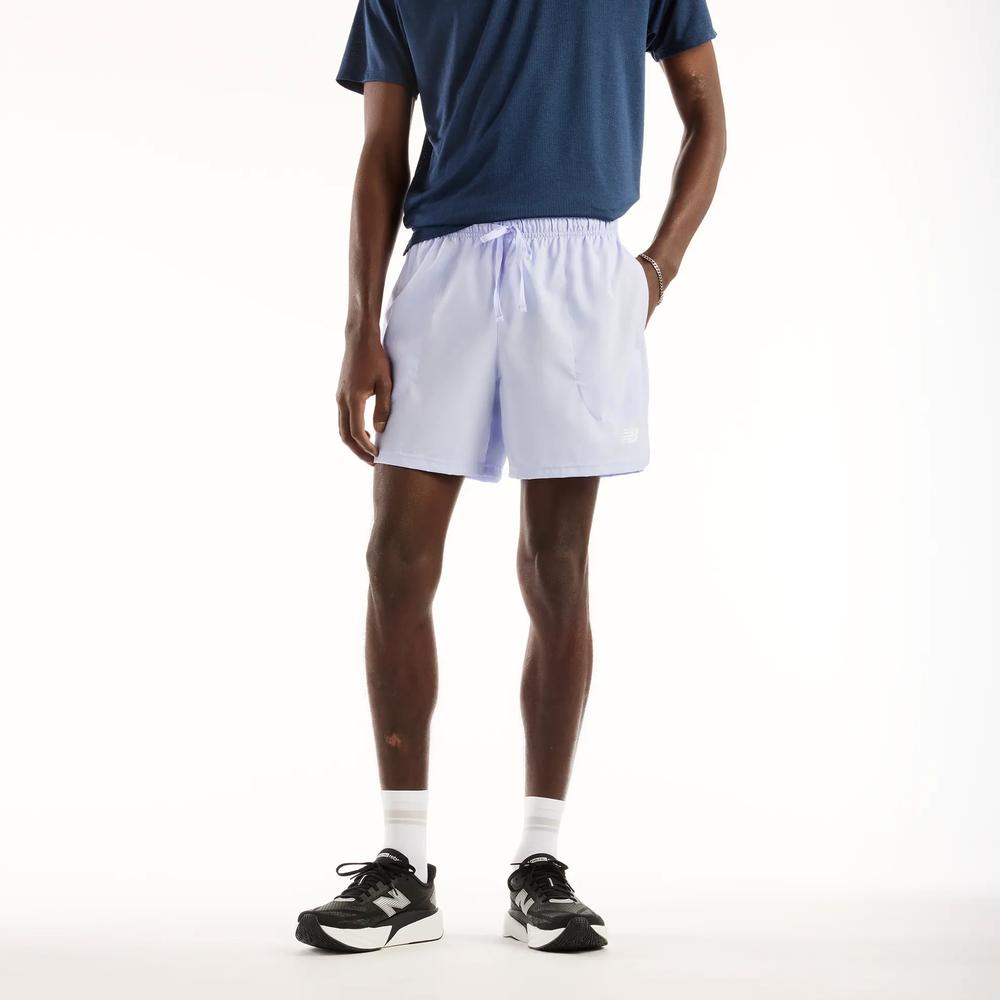 Pánske šortky New Balance MS51901DYK - fialové